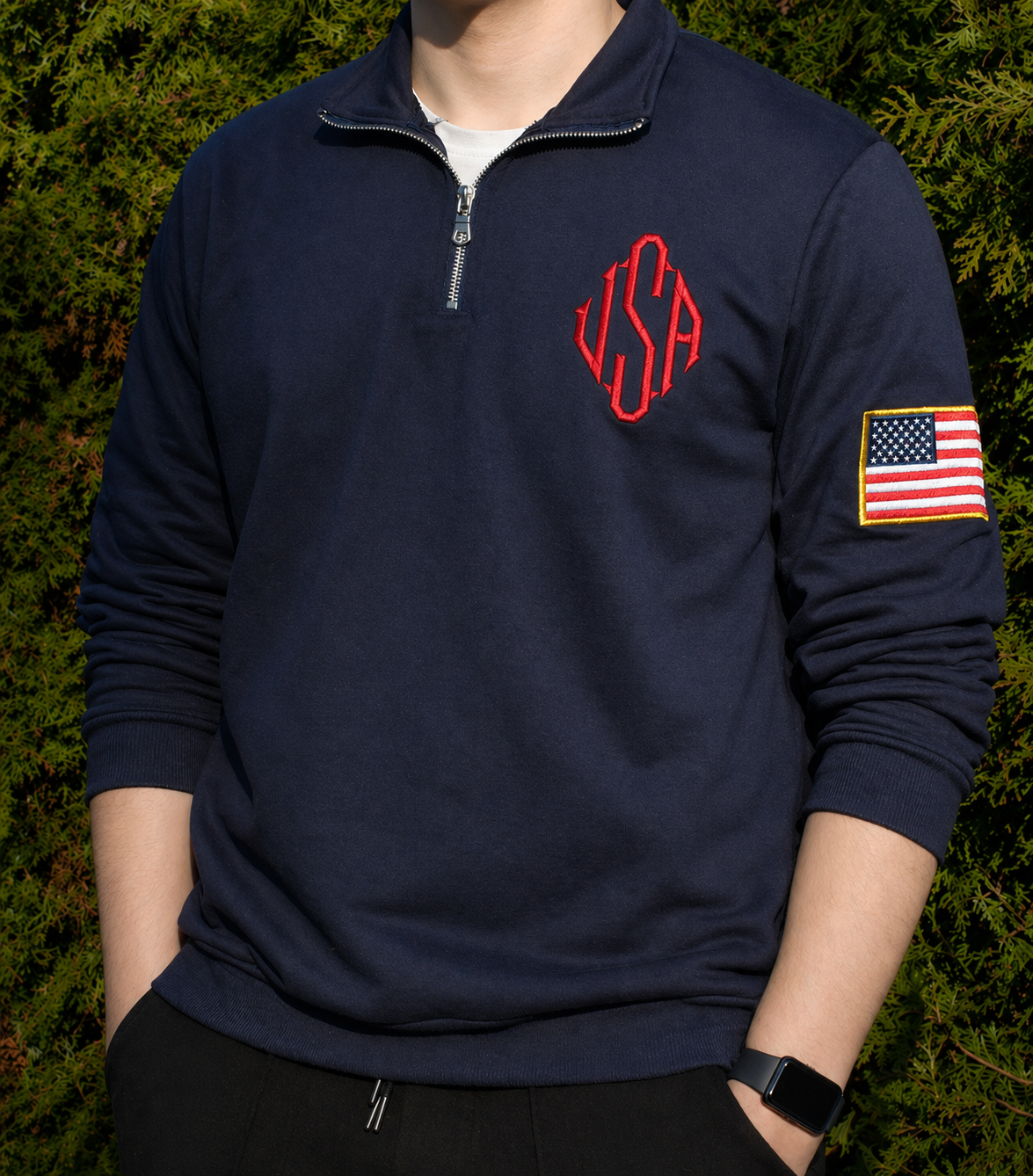 Legendary Epstein's Quarterzip